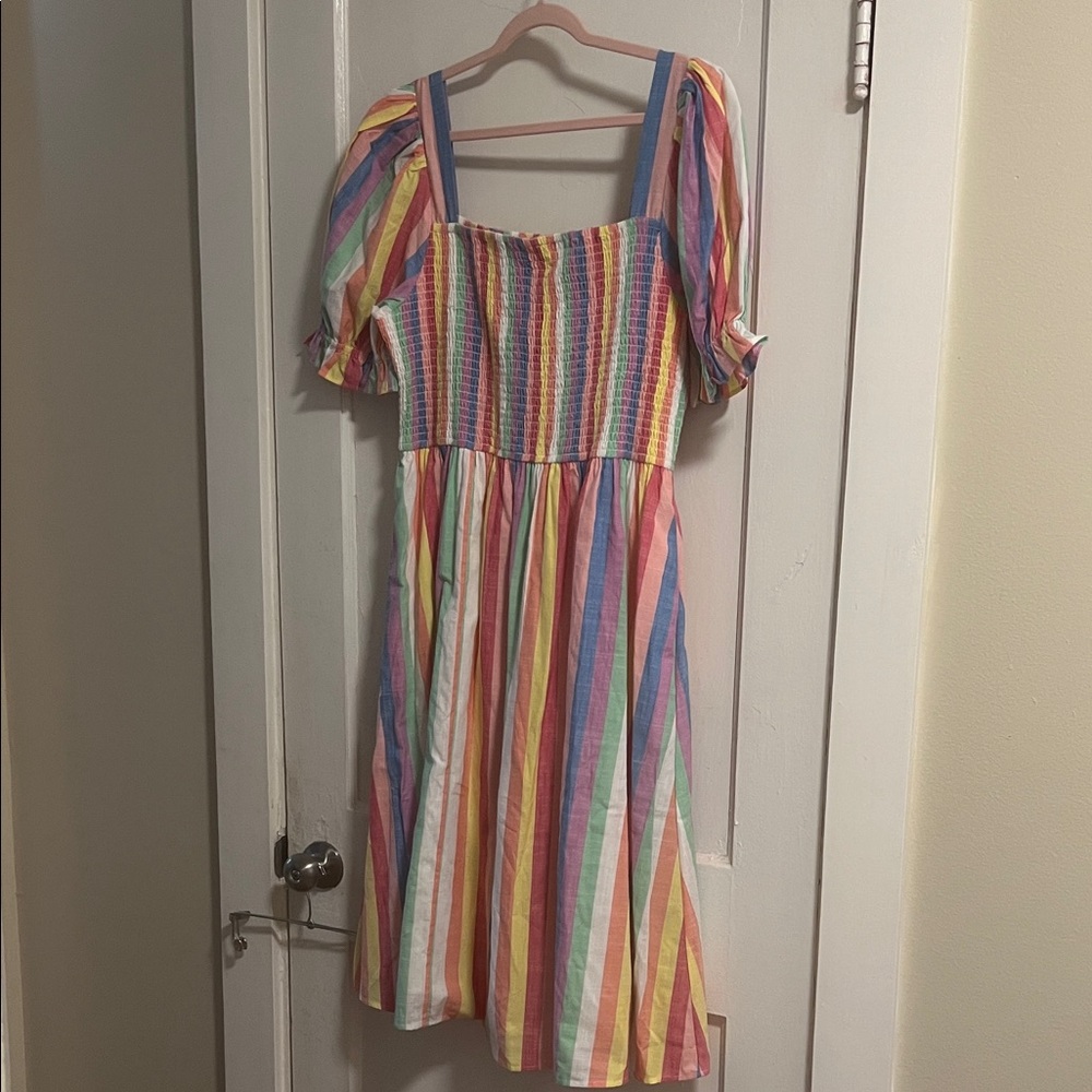NWT JessaKae Cotton Striped Dress